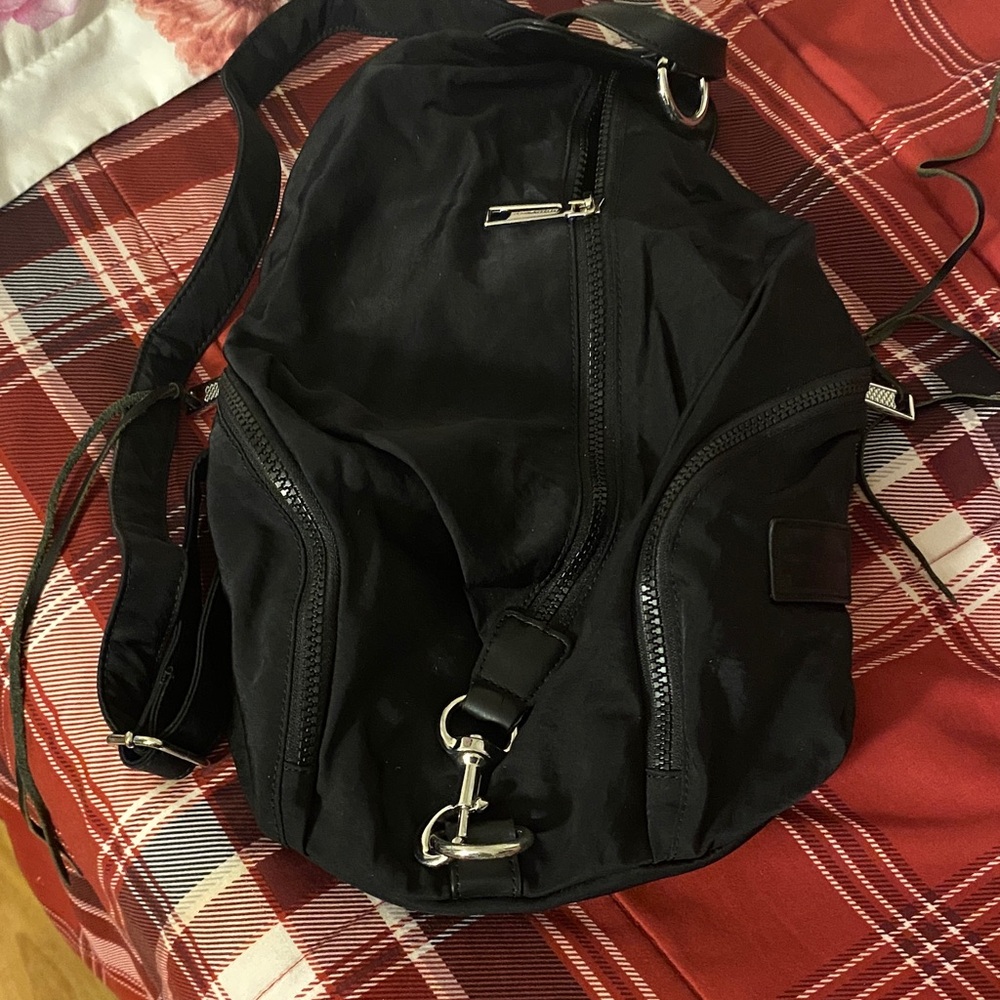 Rebecca Minkoff Black Nylon Backpack